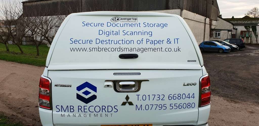 SMB Records Management | The Packhouse, Broadwater Rd, East Malling, West Malling ME19 6HT, UK | Phone: 07795 556080