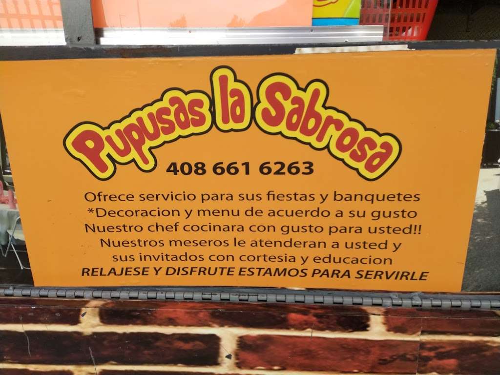 Pupusas La Sabrosa | 1899-1885 Bay Rd, East Palo Alto, CA 94303, USA | Phone: (408) 661-6263