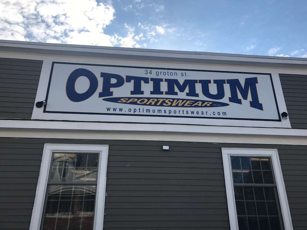 Optimum Sportswear | 34 Groton St, Lawrence, MA 01843, USA | Phone: (978) 689-2290