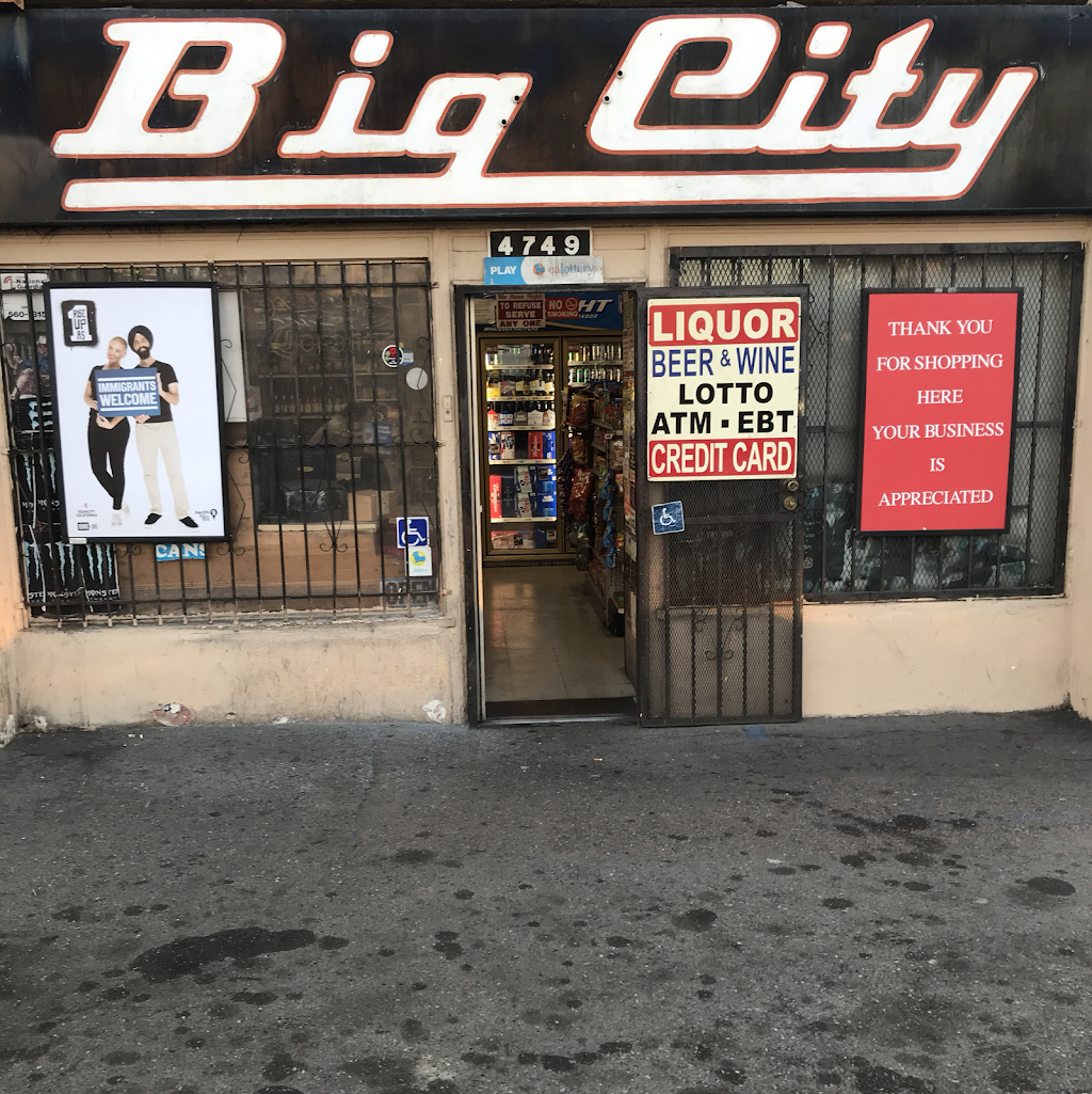 Big City Liquor | 1903, 4749 University Ave, San Diego, CA 92105, USA | Phone: (619) 284-2836