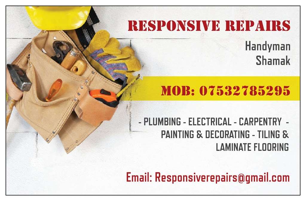 Responsive Repairs | 40 Armadale Cl, London N17 9PJ, UK | Phone: 07532 785295
