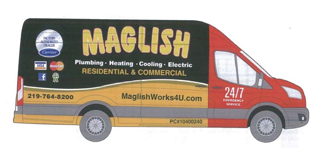 Maglish Plumbing, Heating, Cooling & Electrical | 5705 Old Porter Rd, Portage, IN 46368, USA | Phone: (219) 764-8200