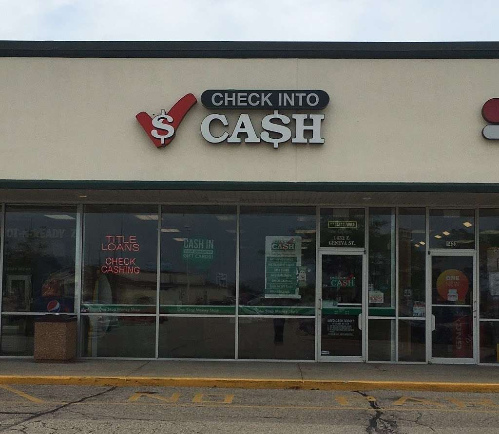 Check Into Cash | 1432 Geneva St suite d, Delavan, WI 53115, USA | Phone: (262) 728-0658