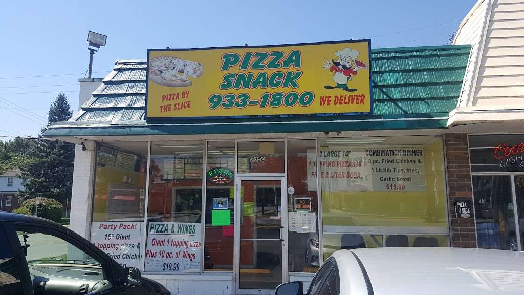 Pizza Snack | 7450 Columbia Ave, Hammond, IN 46324, USA | Phone: (219) 933-1800