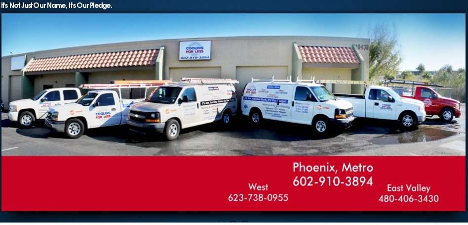 1 800 Cooling, INC | Sun City, AZ, USA | Phone: (602) 833-7552