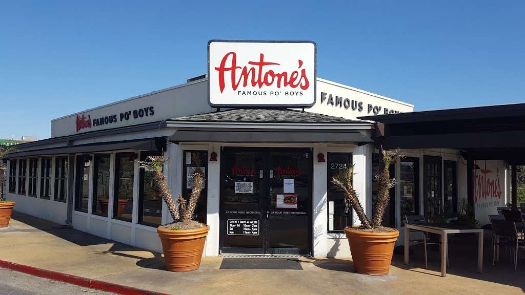 Antones Famous PoBoys - North Loop | 2724 W T C Jester Blvd, Houston, TX 77018, USA | Phone: (713) 686-4338