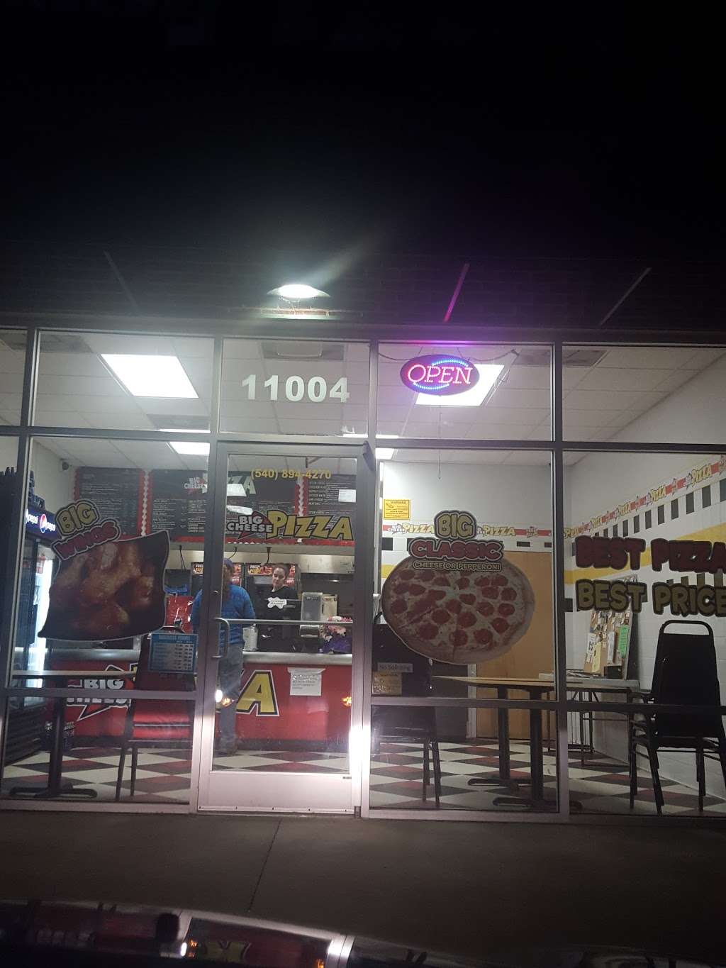 Big Cheese Pizza | 11004 Kentucky Springs Rd, Mineral, VA 23117, USA | Phone: (540) 894-4270
