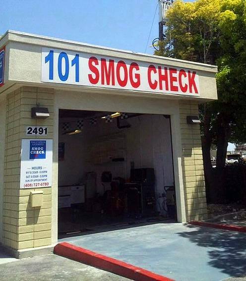 101 Smog Check | 2491 De La Cruz Blvd, Santa Clara, CA 95050 | Phone: (408) 727-6780