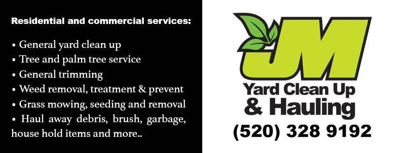 JM Yard Clean Up & Hauling | 1518 - B w, N Roller Coaster Rd, Tucson, AZ 85704, USA | Phone: (520) 328-9192