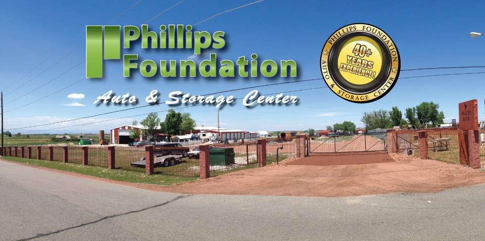 Phillips Foundation Auto & Storage Center | 23855 E 26th Ave, Aurora, CO 80019, USA | Phone: (303) 261-4450