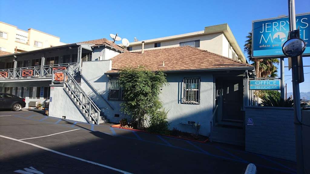 Jerrys Motel | 285 Lucas Ave, Los Angeles, CA 90026, USA | Phone: (213) 481-8181