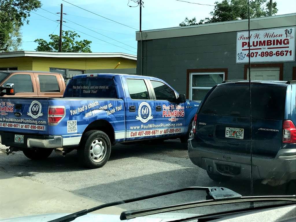 Paul W Wilson Plumbing Inc | 1417 S Bumby Ave, Orlando, FL 32806, USA | Phone: (407) 898-6671