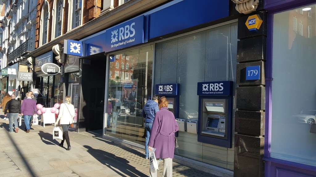 Royal Bank of Scotland | 175-177 Kensington High St, Kensington, London W8 6SH, UK | Phone: 0345 724 2424