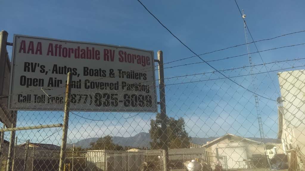 AAA Affordable RV Storage | 14080 Jurupa Ave, Fontana, CA 92337, USA | Phone: (877) 835-6099