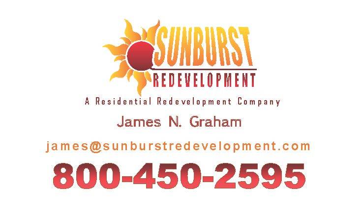 Sunburst Redevelopment LLC | 901 34th Ave N #76067, St. Petersburg, FL 33734, USA | Phone: (727) 209-7860