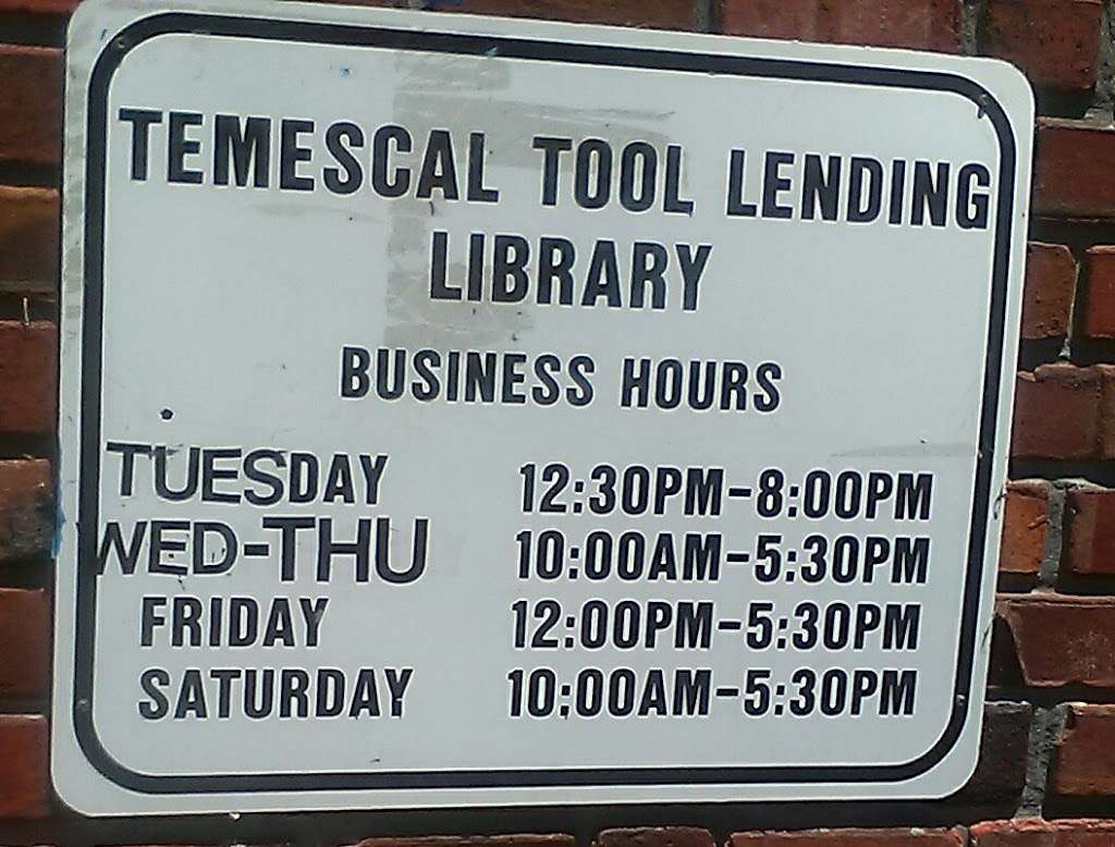 Tool Lending Library | 5205 Telegraph Ave, Oakland, CA 94609, USA | Phone: (510) 597-5089