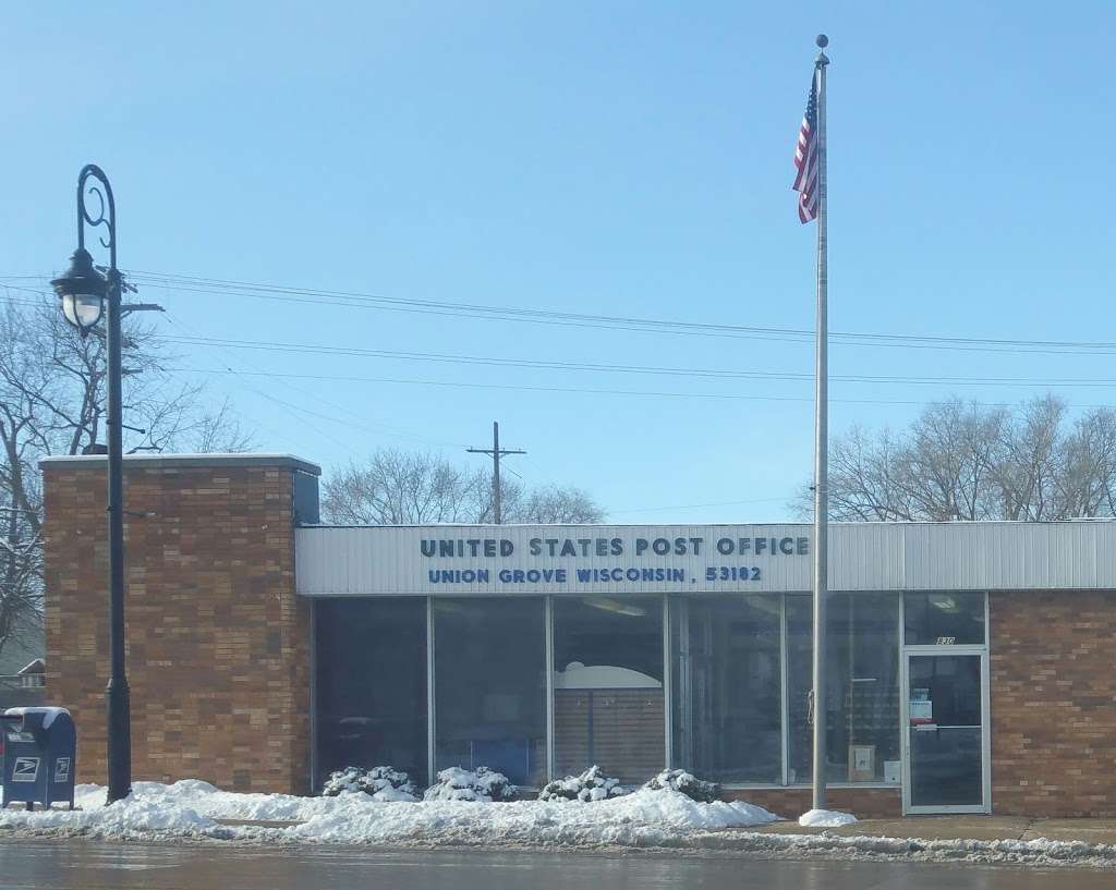 United States Postal Service | 830 Main St, Union Grove, WI 53182, USA | Phone: (800) 275-8777