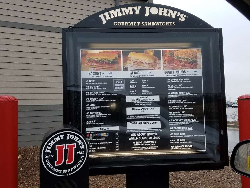 Jimmy Johns | 980 Milwaukee Ave Ste. 100, Burlington, WI 53105 | Phone: (262) 767-1414