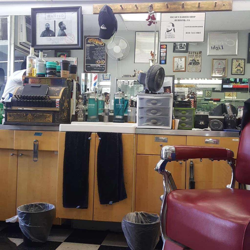 Oscars barber shop | 1614 1/2 W Magnolia Blvd, Burbank, CA 91506, USA | Phone: (818) 841-2412