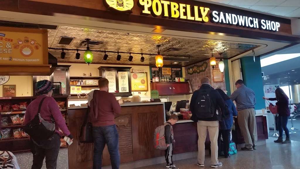 Potbelly Sandwich Shop | BWI Airport, Space A-5B, Terminal Rd, Baltimore, MD 21240 | Phone: (443) 577-0162