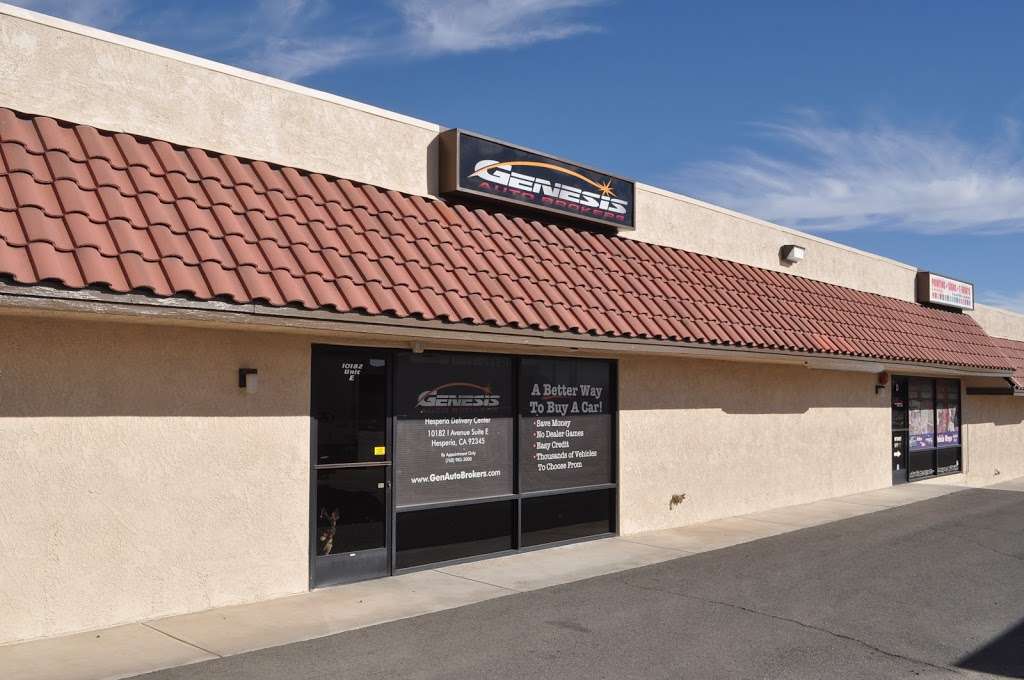 Genesis Auto Brokers | 10182 I Ave Suite E, Hesperia, CA 92345, USA | Phone: (760) 983-3000