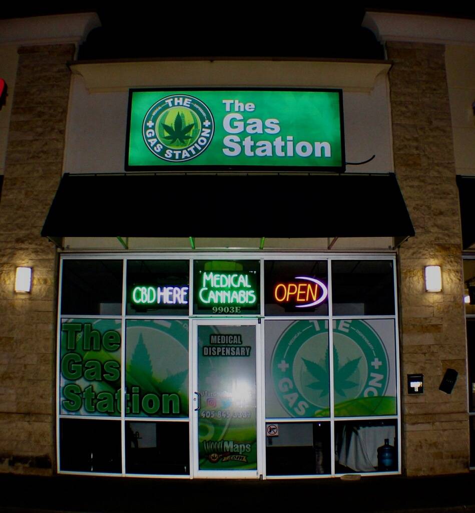 The Gas Station Dispensary | 9903 SE 15th St Suite E, Midwest City, OK 73130, USA | Phone: (405) 845-3337