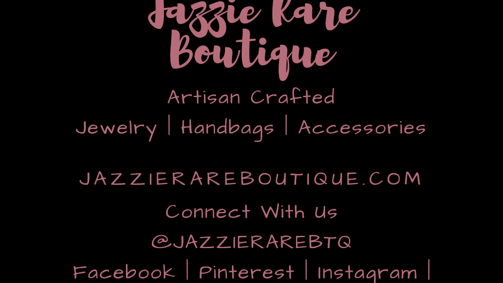 JAZZIE RARE BOUTIQUE, LLC | #496, 8255 Camby Rd, Camby, IN 46113 | Phone: (317) 572-7389