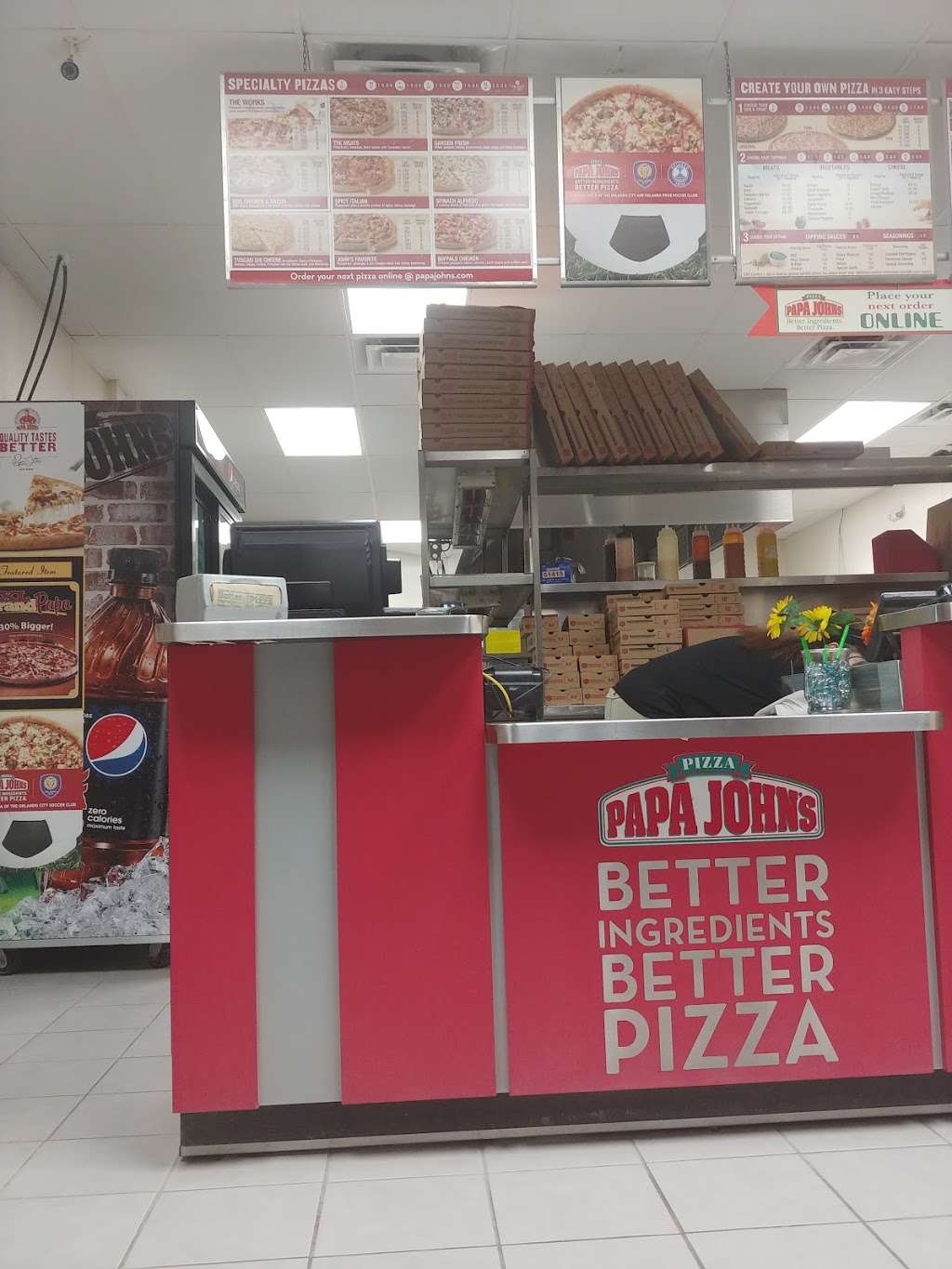 Papa Johns Pizza | 1495 E, FL-50, Clermont, FL 34711 | Phone: (352) 243-3600