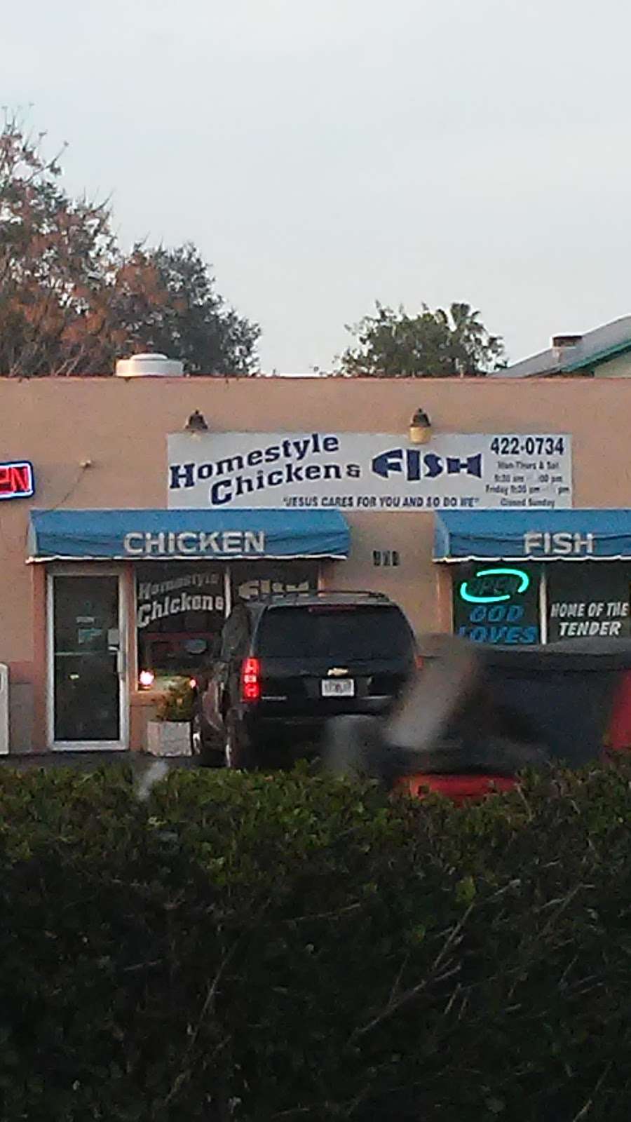 Homestyle Chicken N Fish | 404 E Hinson Ave, Haines City, FL 33844, USA | Phone: (863) 422-0734