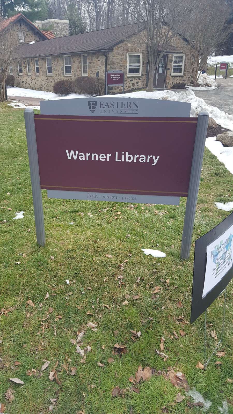 Warner Memorial Library | 1300 Eagle Rd, Wayne, PA 19087 | Phone: (610) 341-1777