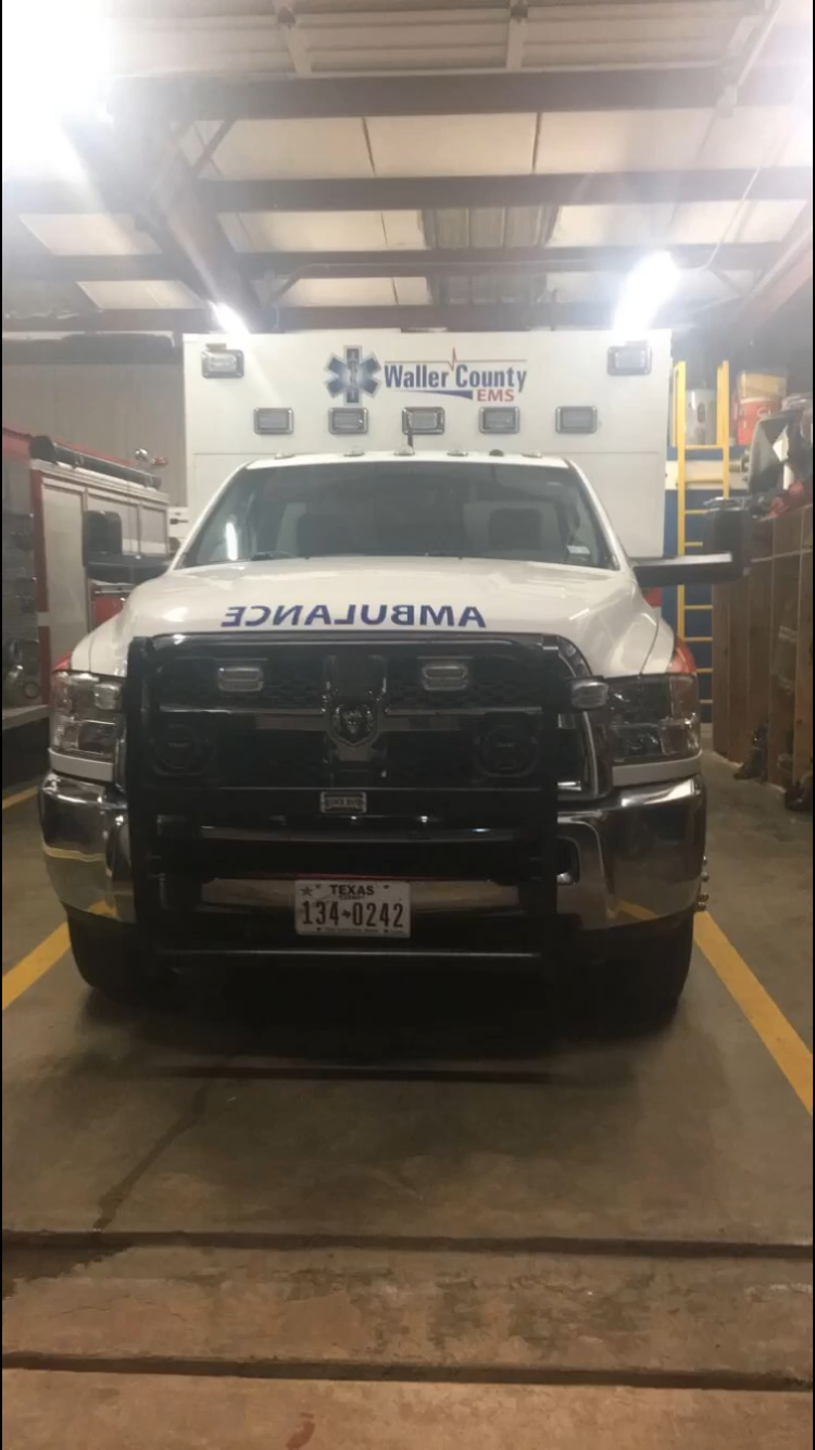 Waller County EMS Medic 5 Station - District Five | 910 Gresham Ave, Brookshire, TX 77423, USA | Phone: (979) 826-6063