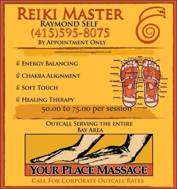 Reiki Master Raymond Self | 1746 13th St, Oakland, CA 94607, USA | Phone: (415) 595-8075