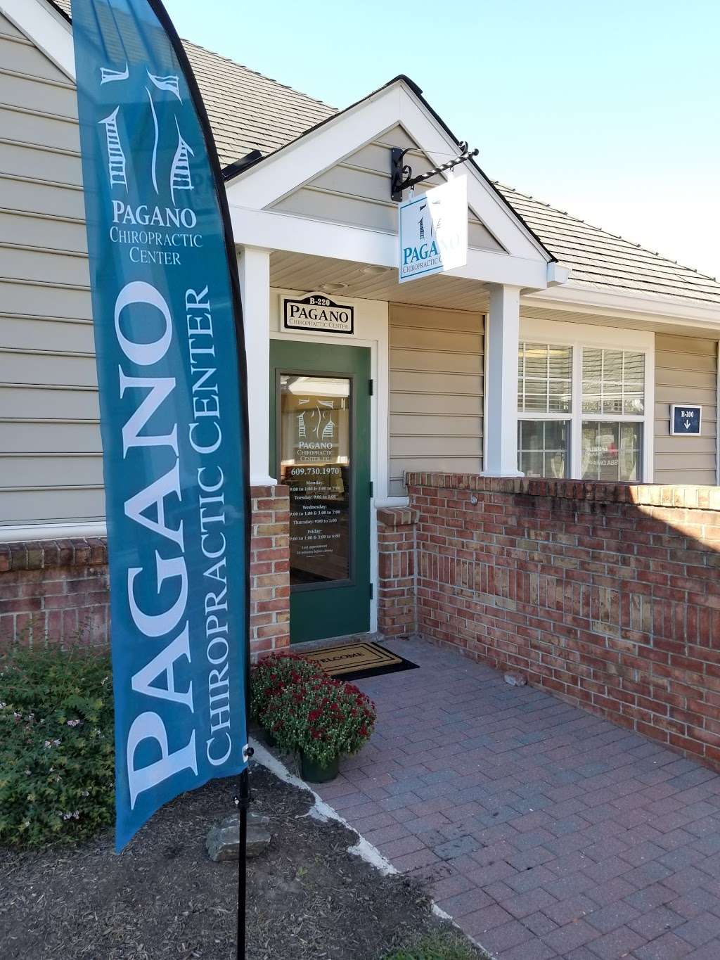 Pagano Chiropractic Center | 2 Tree Farm Rd; Suite B-220, Pennington, NJ 08534, USA | Phone: (609) 730-1970