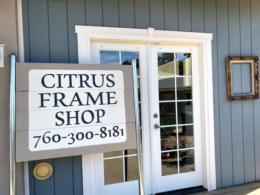 Citrus Frame Shop | 1524 S Citrus Ave, Escondido, CA 92027, USA | Phone: (760) 300-8181 Citrus Frame Shop | 1524 S Citrus Ave, Escondido, CA 92027, USA | Phone: (760) 300-8181