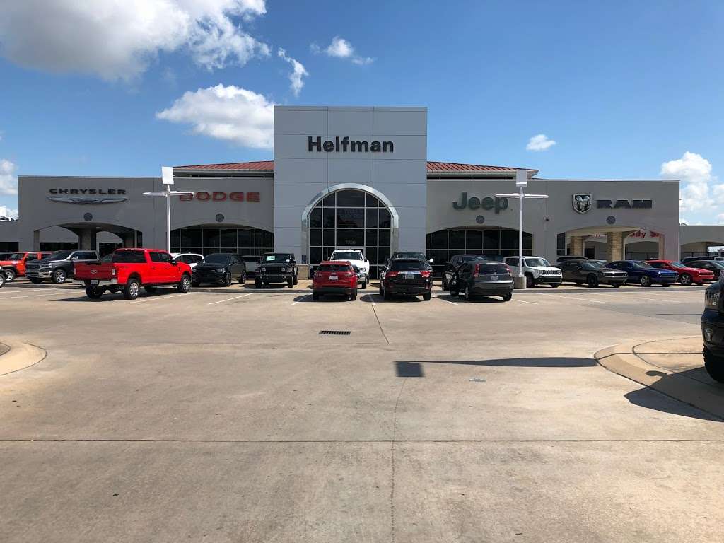 Helfman Dodge Chrysler Jeep Ram | 7720 Katy Fwy suite a, Houston, TX 77024, USA | Phone: (713) 533-6100