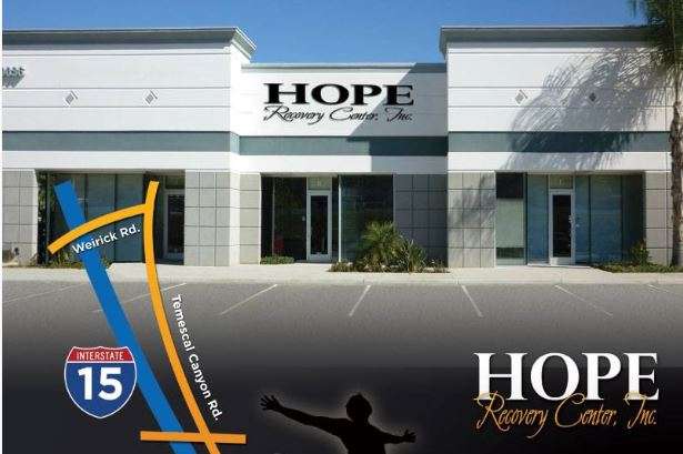 Hope Recovery Center Inc. of Corona, CA | 9036 Pulsar Ct ste H, Corona, CA 92883 | Phone: (951) 603-0031