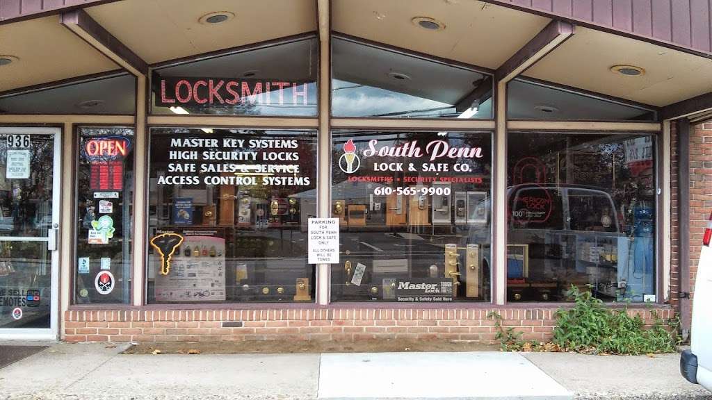 South Penn Lock & Safe Co. | 936 N Providence Rd, Media, PA 19063, USA | Phone: (610) 565-9900