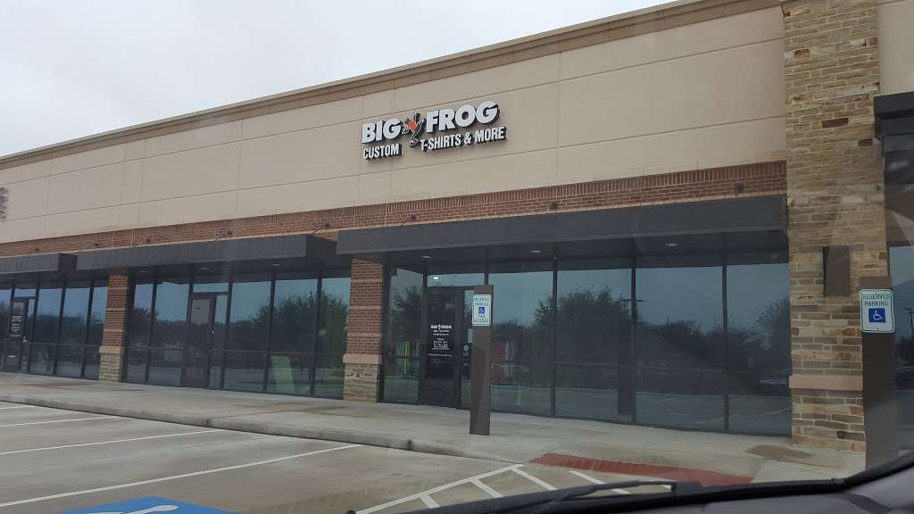 Big Frog Custom T-Shirts & More of Katy | 9555 Spring Green Blvd i, Katy, TX 77494 | Phone: (281) 712-4191