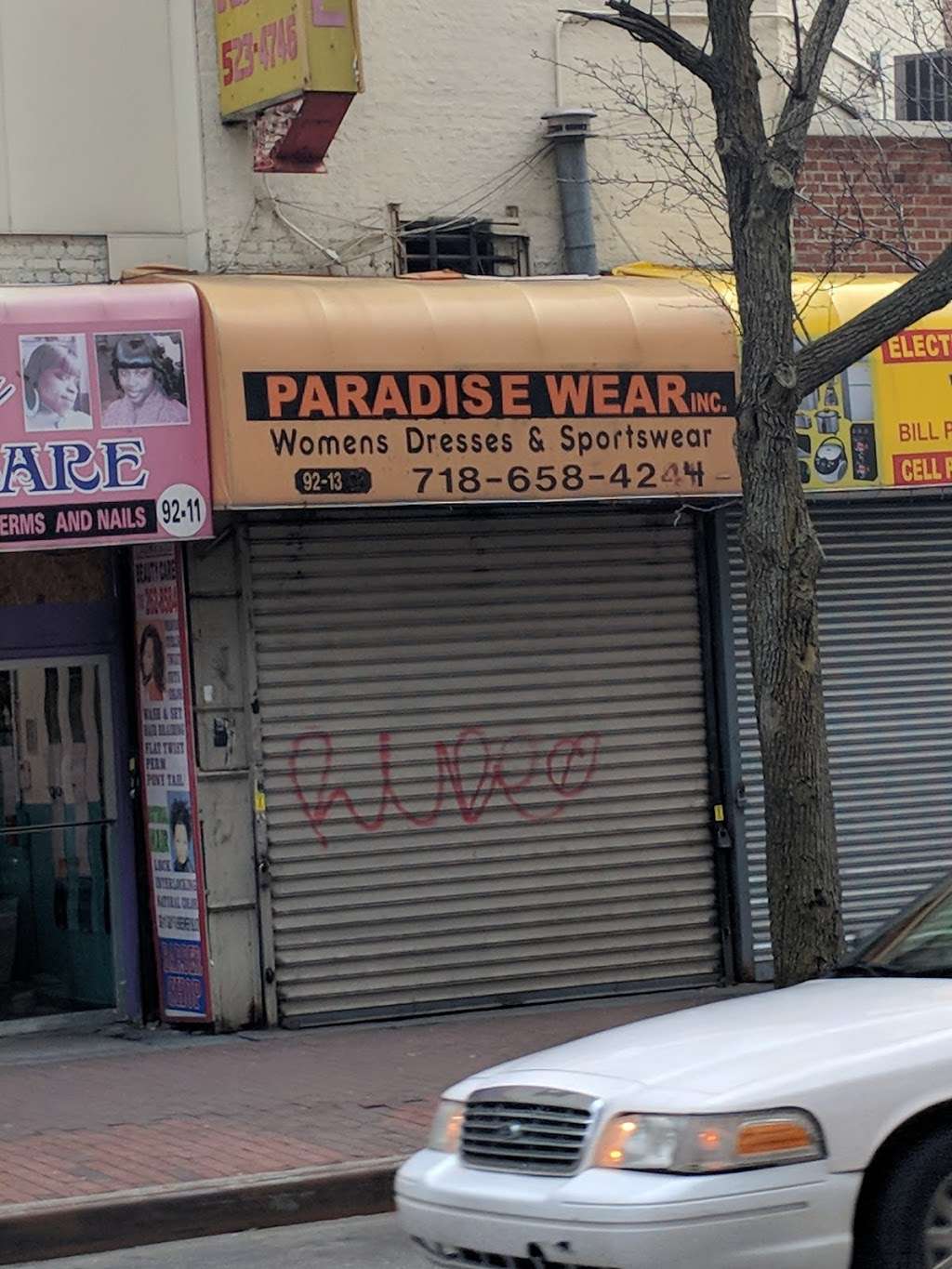 Paradise Wear Inc. | 9213 Guy R Brewer Blvd, Jamaica, NY 11433, USA | Phone: (718) 658-4294