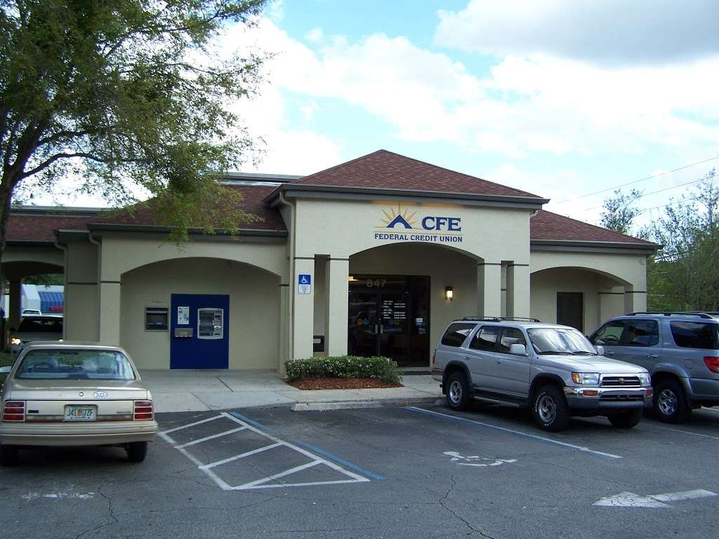 CFE Federal Credit Union | 847 S Orange Blossom Trail, Apopka, FL 32703, USA | Phone: (407) 896-9411