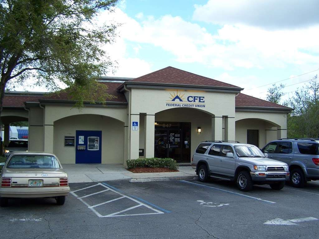 CFE Federal Credit Union | 847 S Orange Blossom Trail, Apopka, FL 32703 | Phone: (407) 896-9411