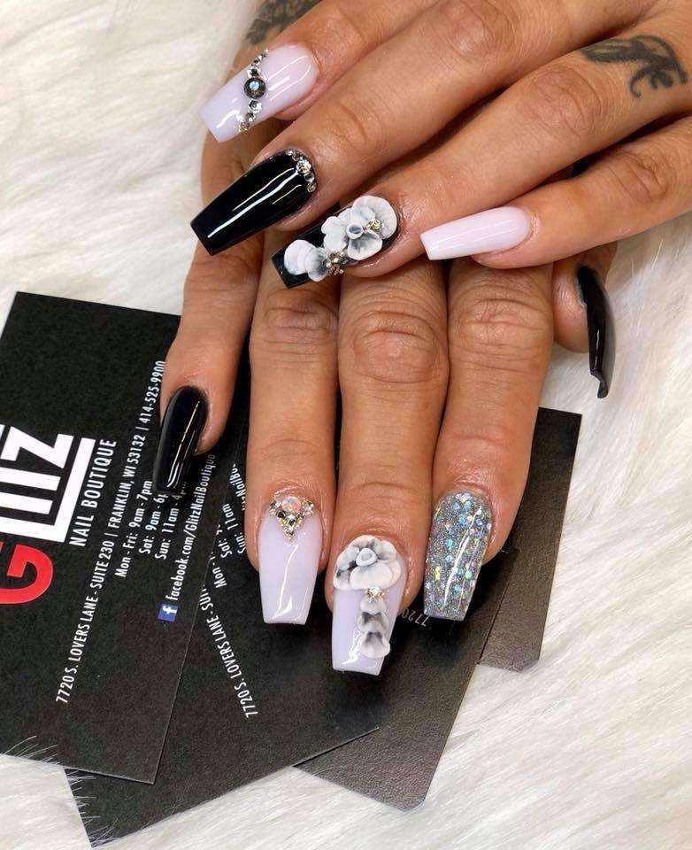 Glitz Nail Boutique | 7720 S Lovers Lane Rd #230, Franklin, WI 53132, USA | Phone: (414) 525-9900