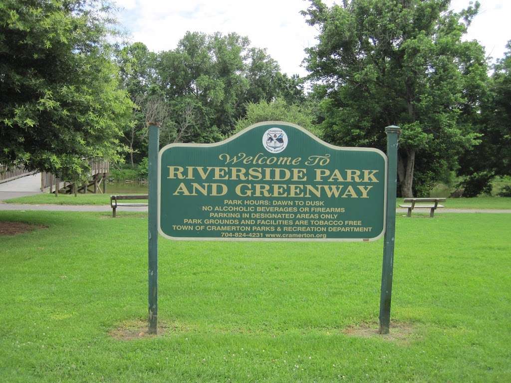 Riverside Greenway Trailhead | 75 Riverside Dr, Cramerton, NC 28032, USA | Phone: (704) 376-2556