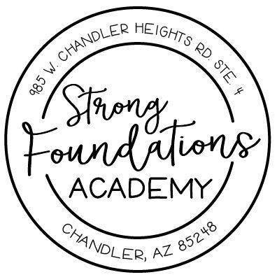 Strong Foundations Academy | 985 W Chandler Heights Rd, Chandler, AZ 85248, USA | Phone: (480) 738-3346