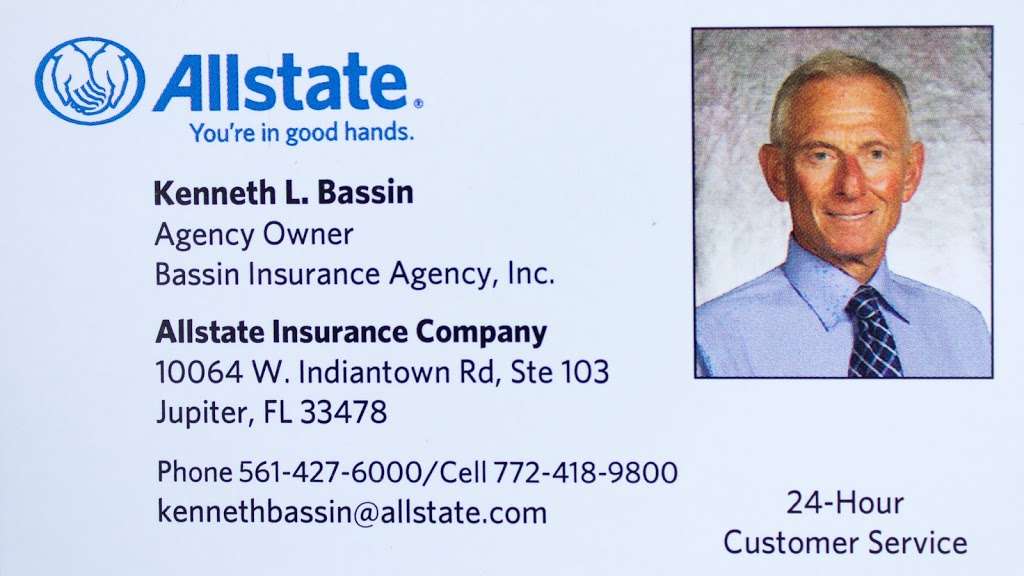 Kenneth Bassin: Allstate Insurance | 10064 FL-706, Jupiter, FL 33478, USA | Phone: (561) 427-6000