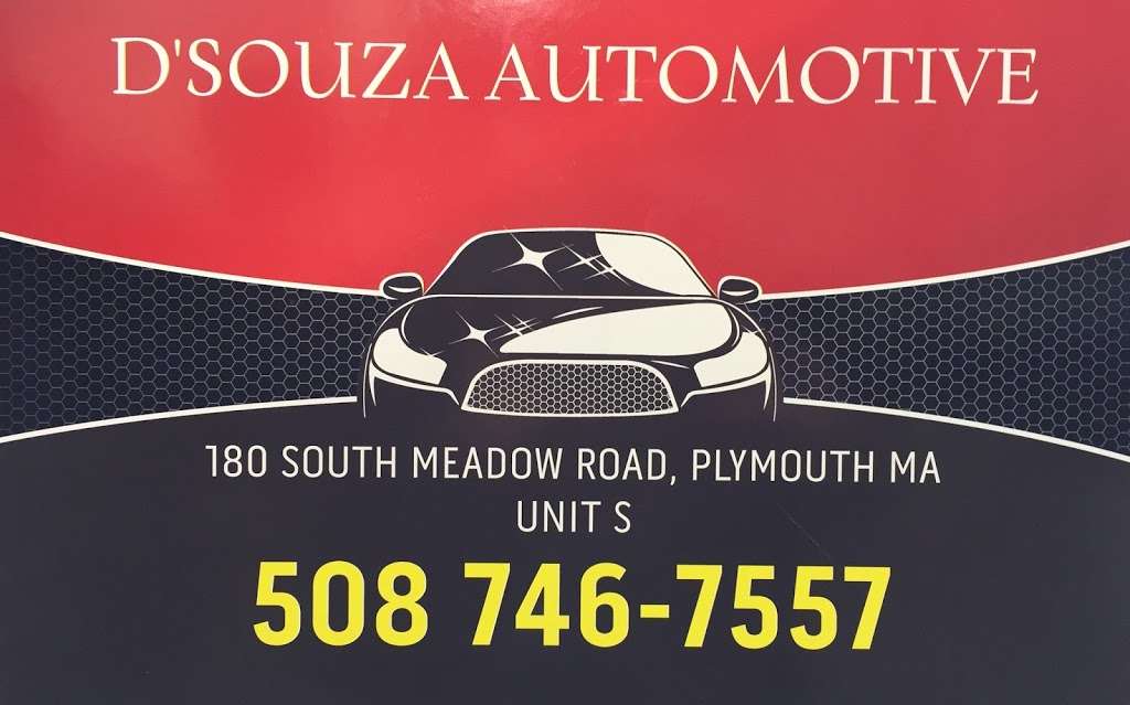 DSouza Automotive | 180 S Meadow Rd s, Plymouth, MA 02360, USA | Phone: (508) 746-7557