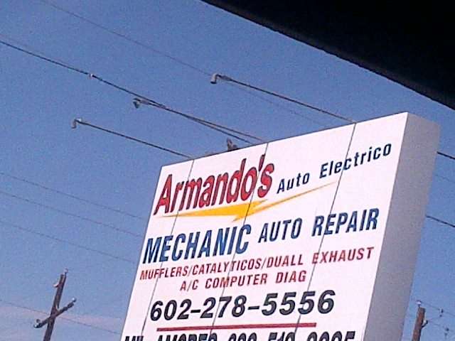 Armandos Auto Electrical | 2109 N 35th Ave, Phoenix, AZ 85009, USA | Phone: (602) 278-5556