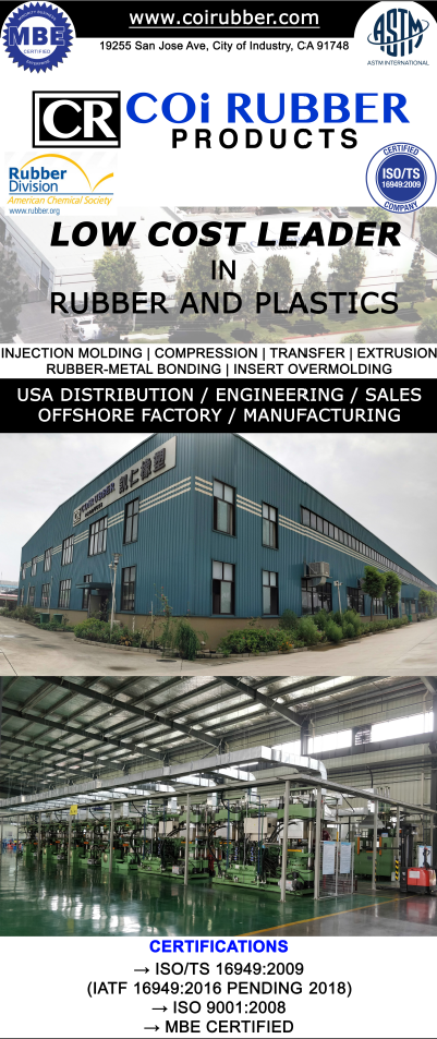 Coi Rubber Products ® | 19255 San Jose Ave Unit D-1, City of Industry, CA 91748, USA | Phone: (626) 965-9966