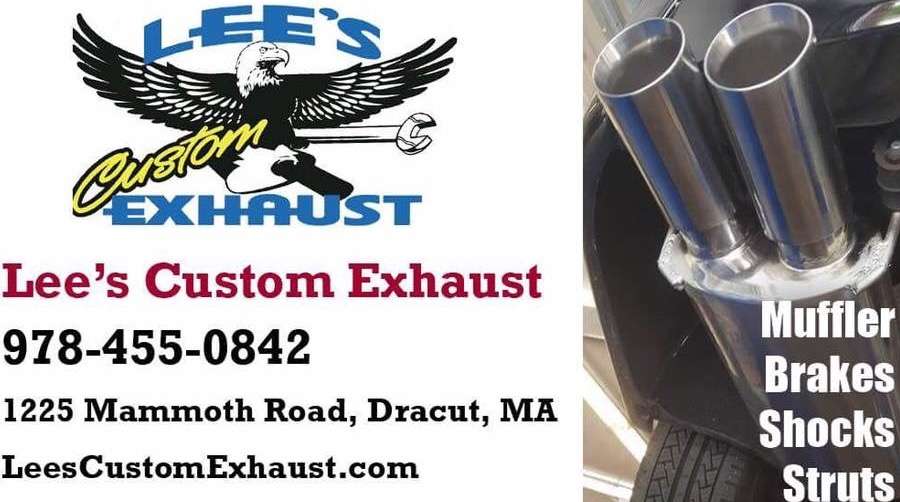 Lees Custom Exhaust | 1225 Mammoth Rd, Dracut, MA 01826, USA | Phone: (978) 455-0842