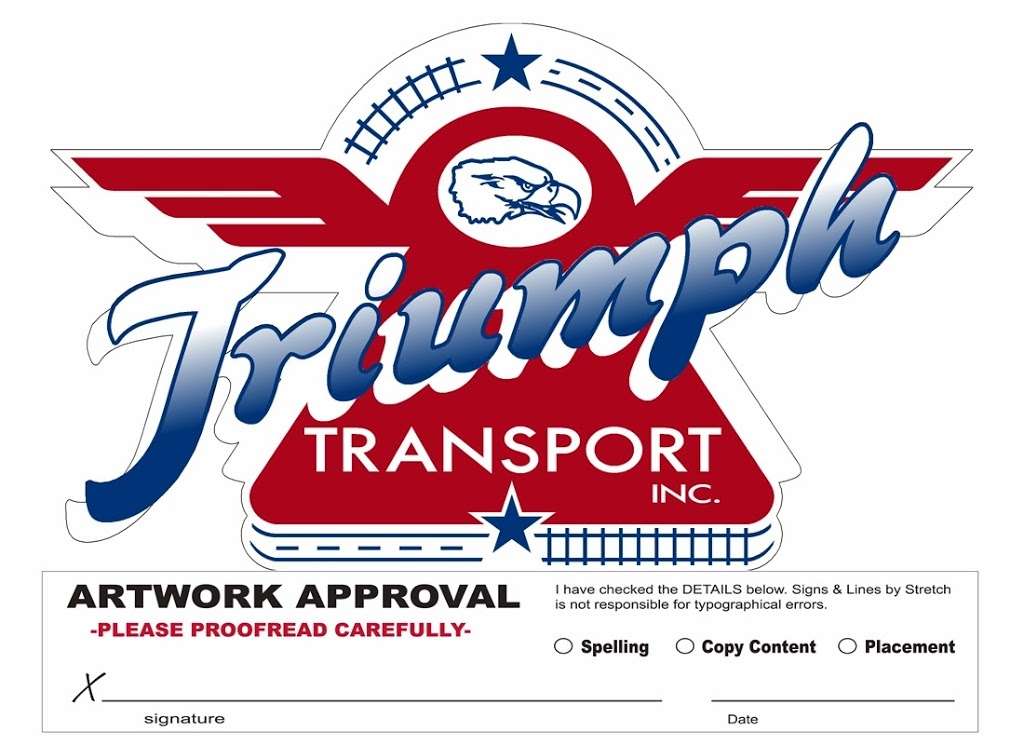 Triumph Transport Inc | 2024 E Birchwood Ave, Cudahy, WI 53110, USA | Phone: (414) 483-2196